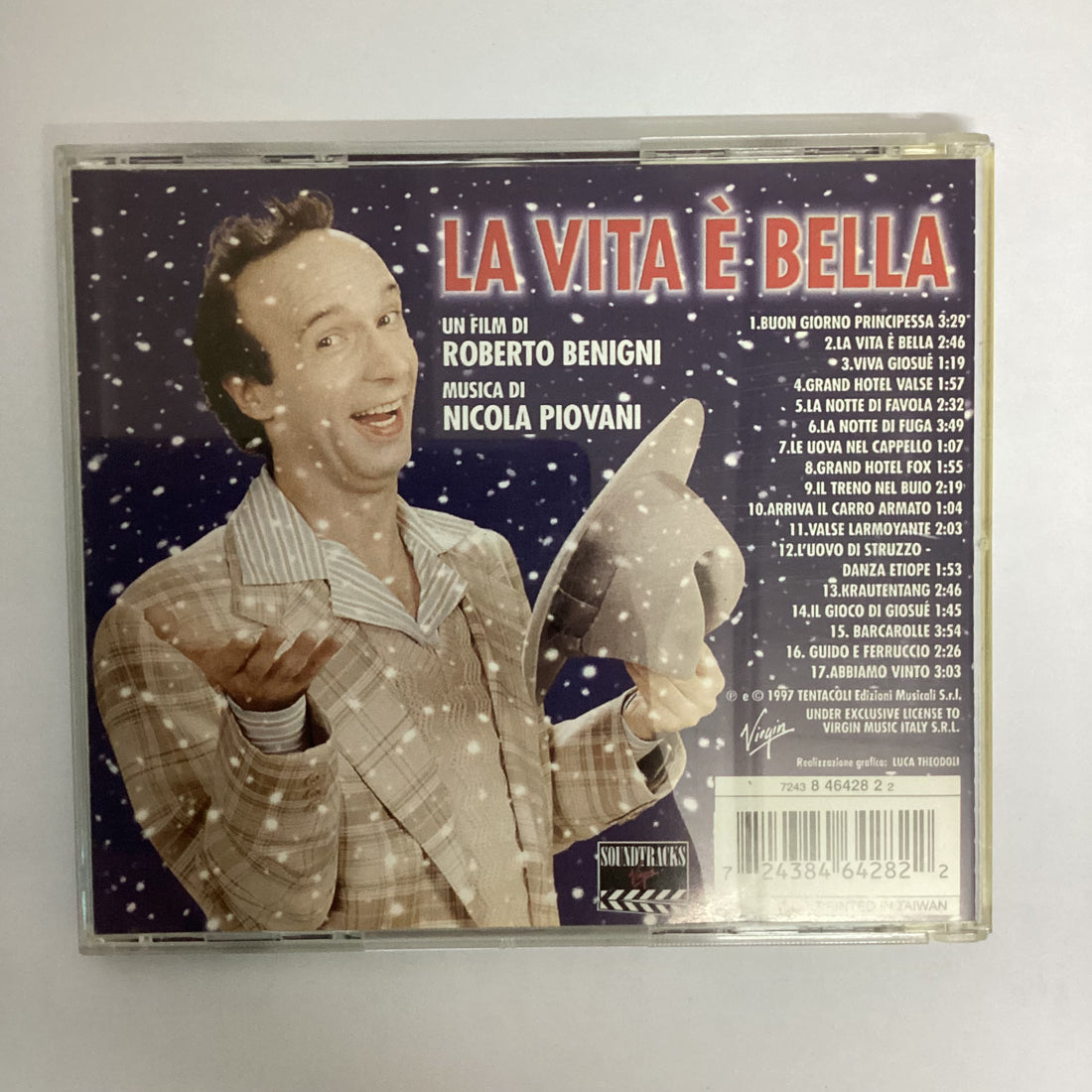 ซีดี Nicola Piovani - La Vita È Bella CD VG+
