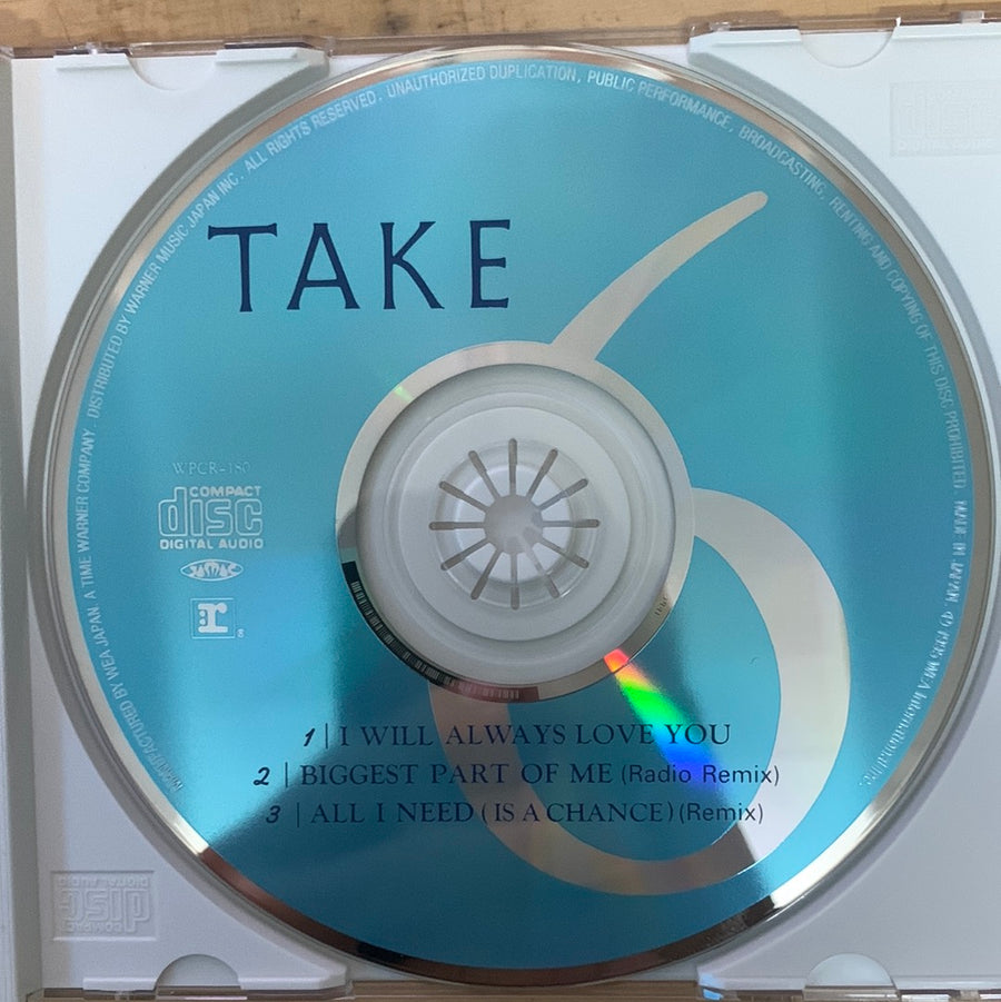 ซีดี Take 6 - I Will Always Love You (CD) (NM or M-)