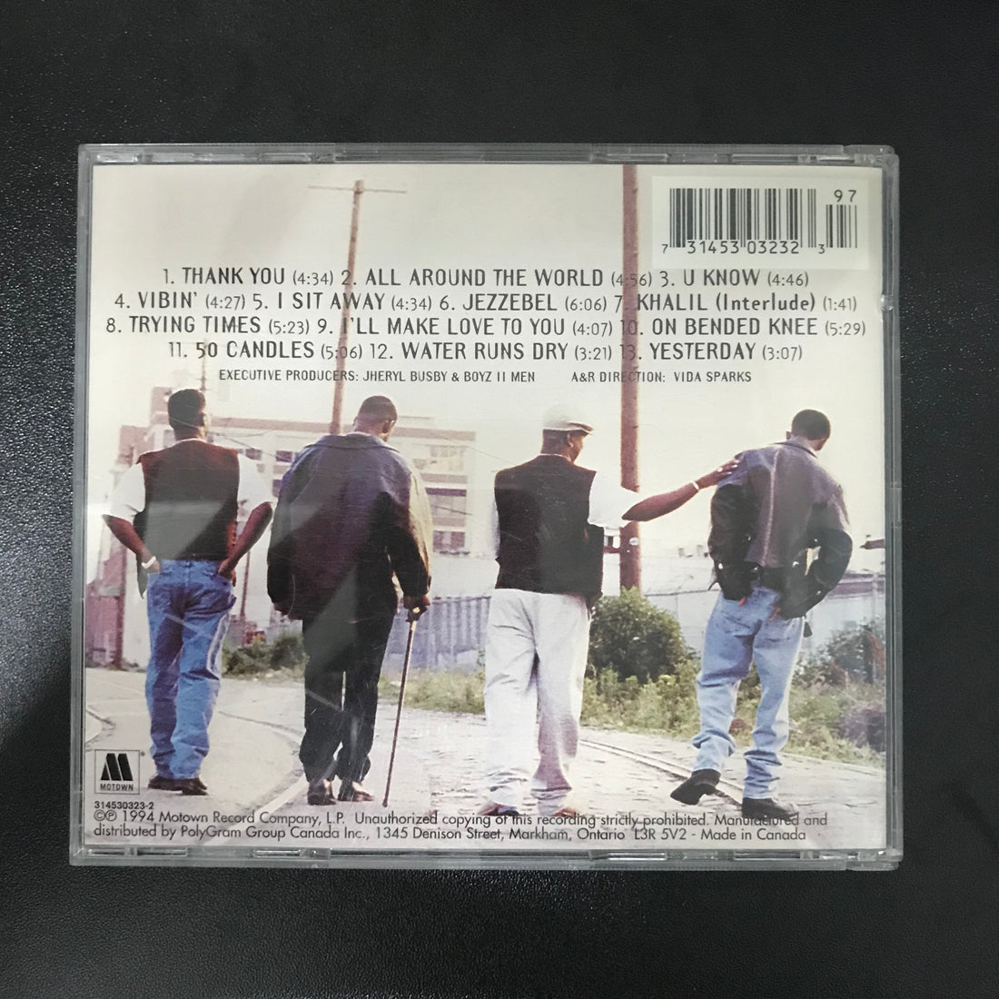 ซีดี Boyz II Men - II CD VG+