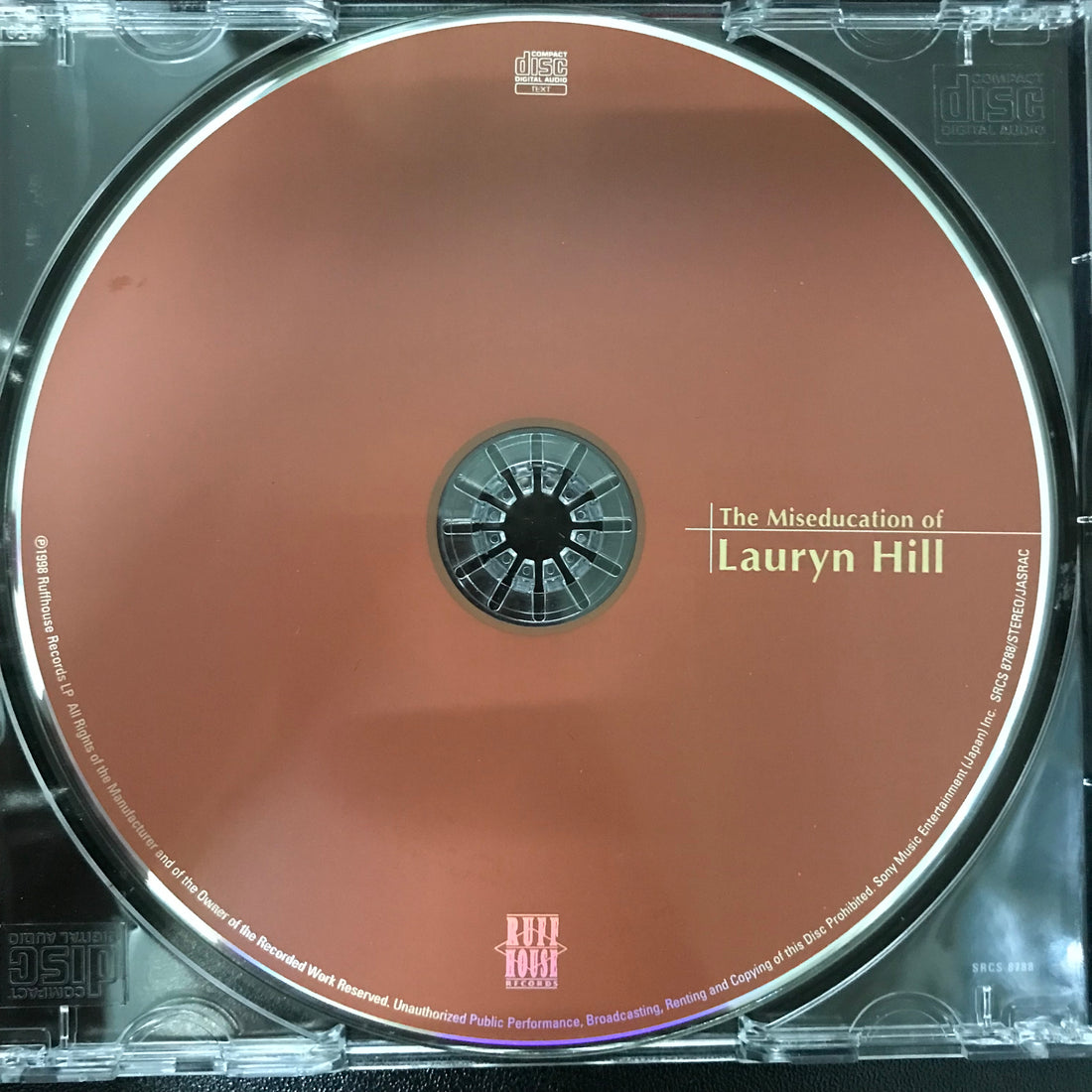 ซีดี Lauryn Hill / Lauryn Hill - The Miseducation Of Lauryn Hill = ミスエデュケーション CD VG+
