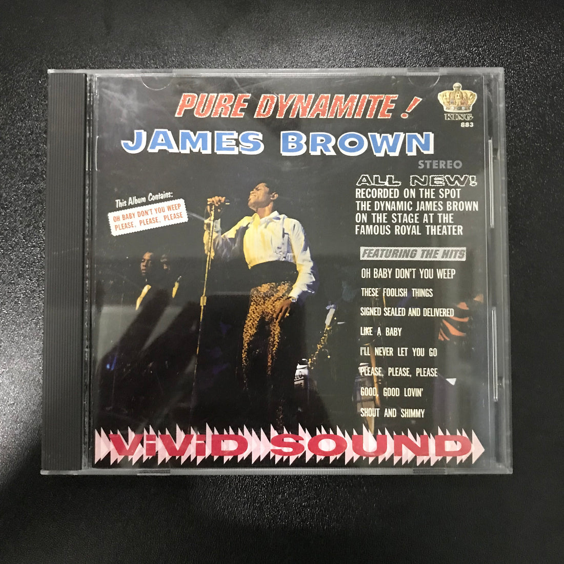 ซีดี James Brown - Pure Dynamite! Live At The Royal CD VG+