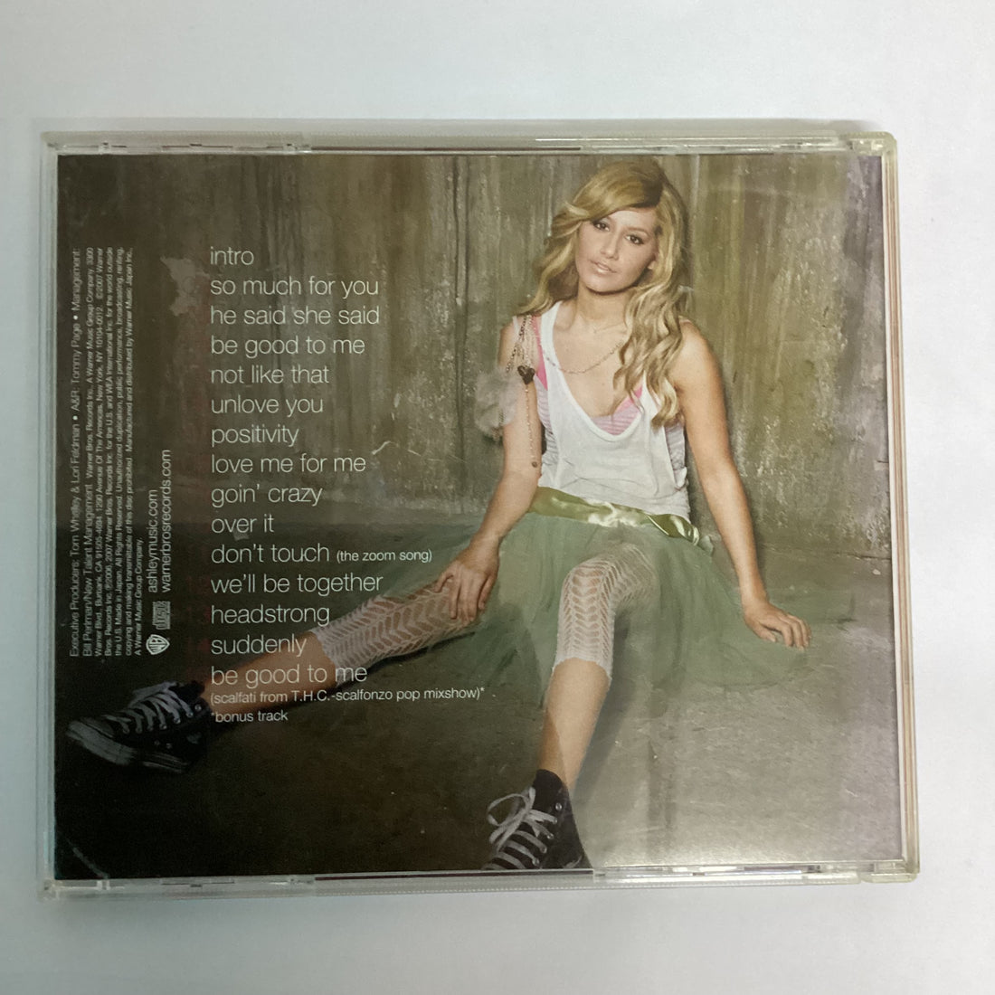 ซีดี Ashley Tisdale - Headstrong CD VG+