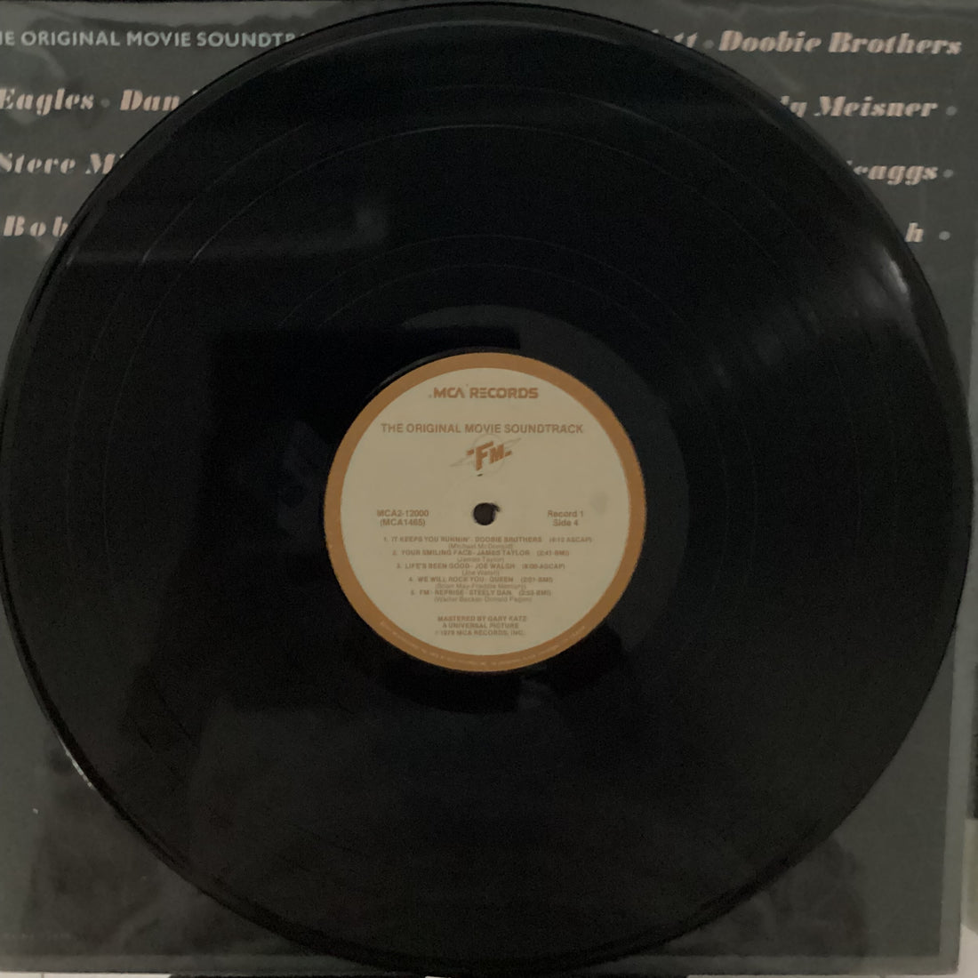 Various - FM The Original Movie Soundtrack Vinyl VG+ 2LPs