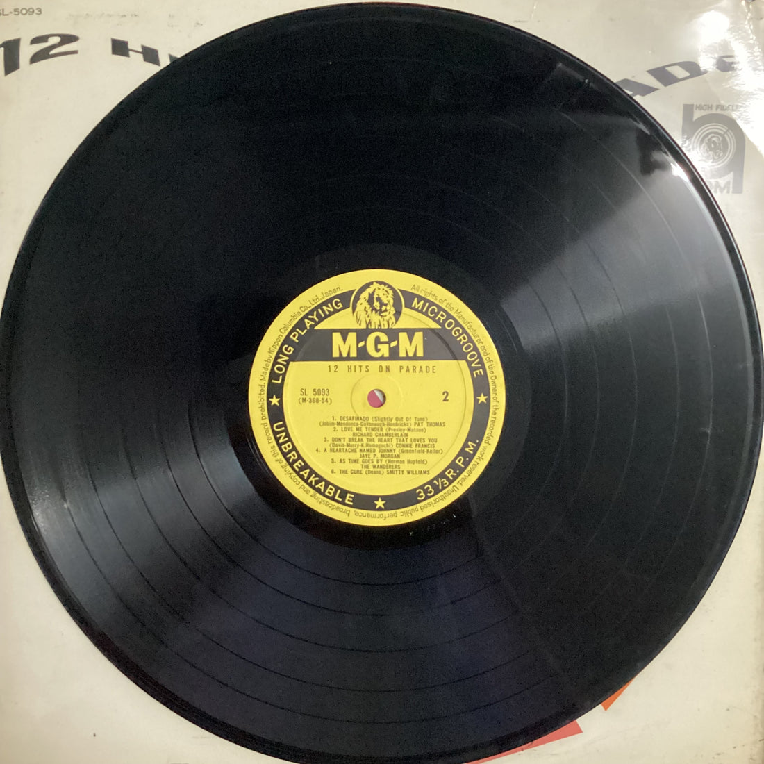 แผ่นเสียง Various - 12 Hits On Parade Vinyl VG+