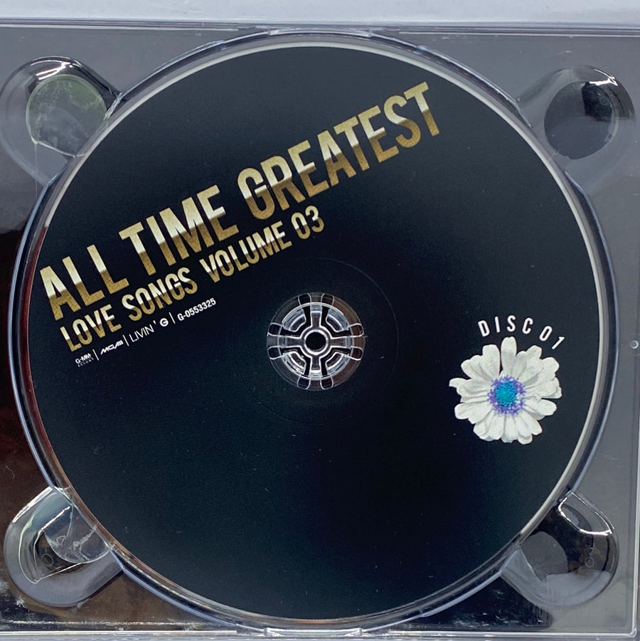 ซีดี Various - All Time Greatest Love Songs Volume 03 (CD) (VG+) (2CDs)