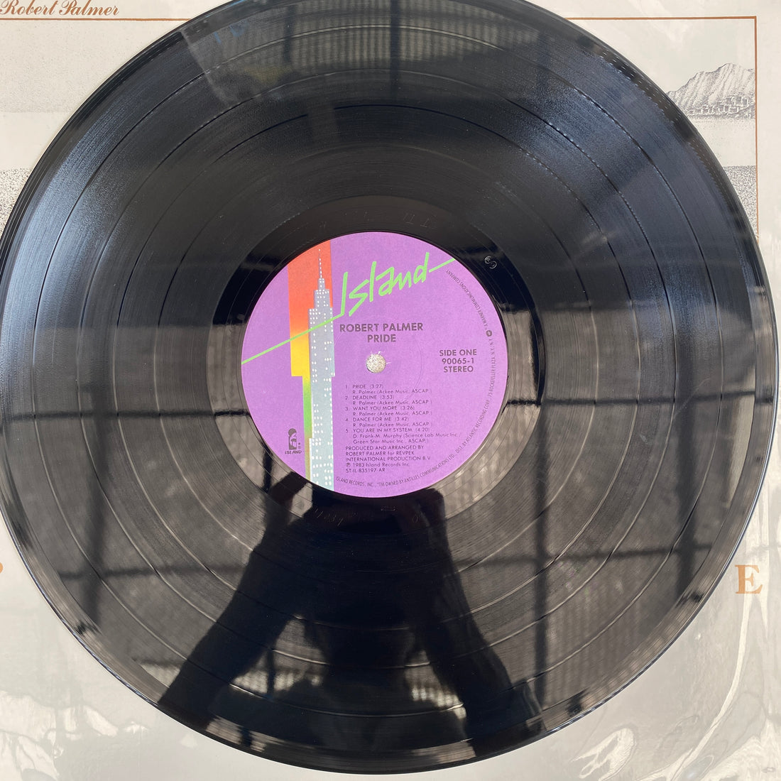 แผ่นเสียง Robert Palmer - Pride Vinyl VG+