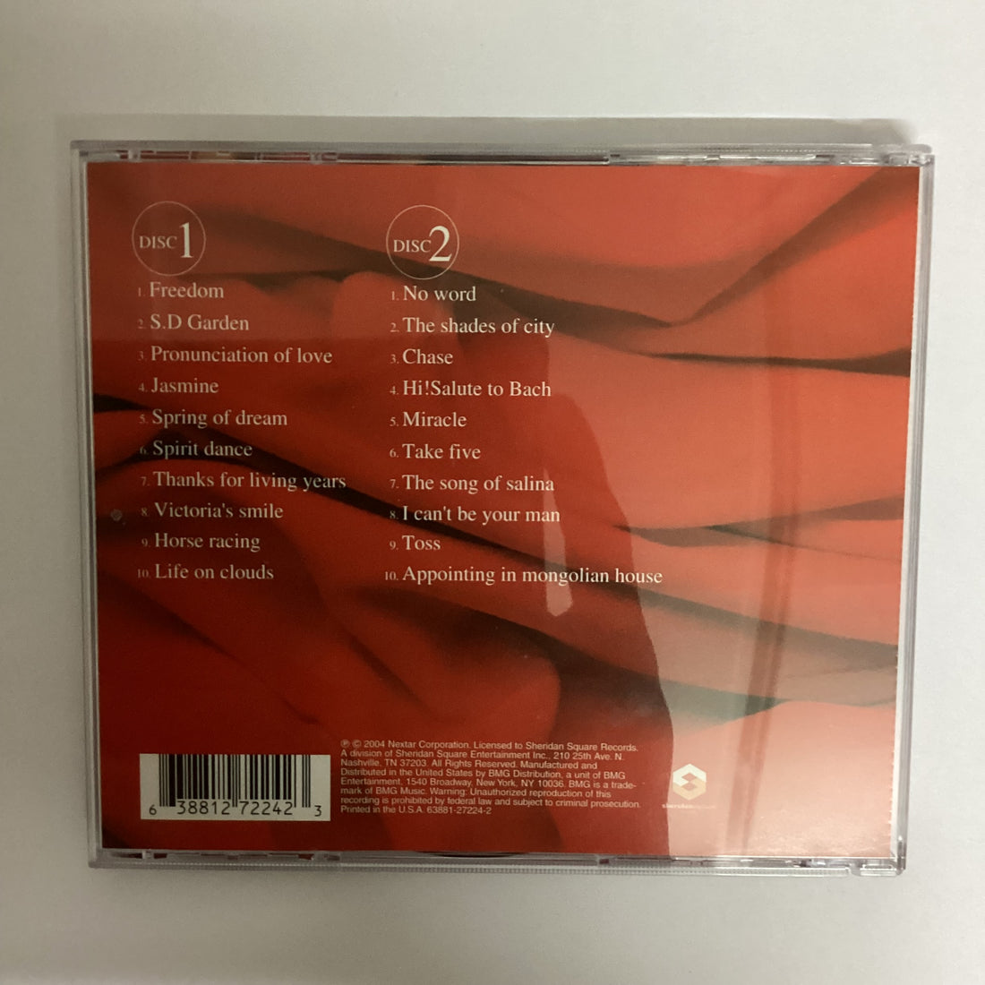 ซีดี 女子十二乐坊 - Freedom: Greatest Hits CD NM 2CDs