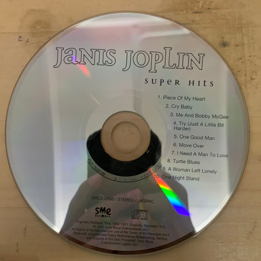 ซีดี Janis Joplin - Super Hits (CD) (VG+)