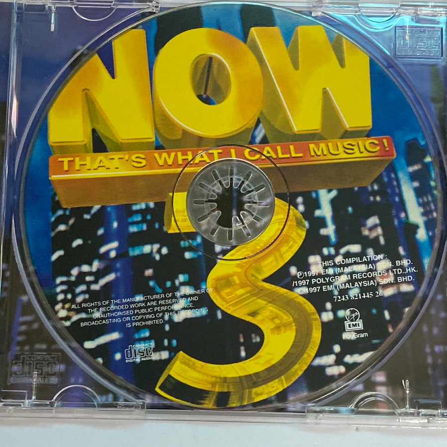 ซีดี Various - Now That's What I Call Music! 3 (CD) (VG+) (แผ่นทอง)