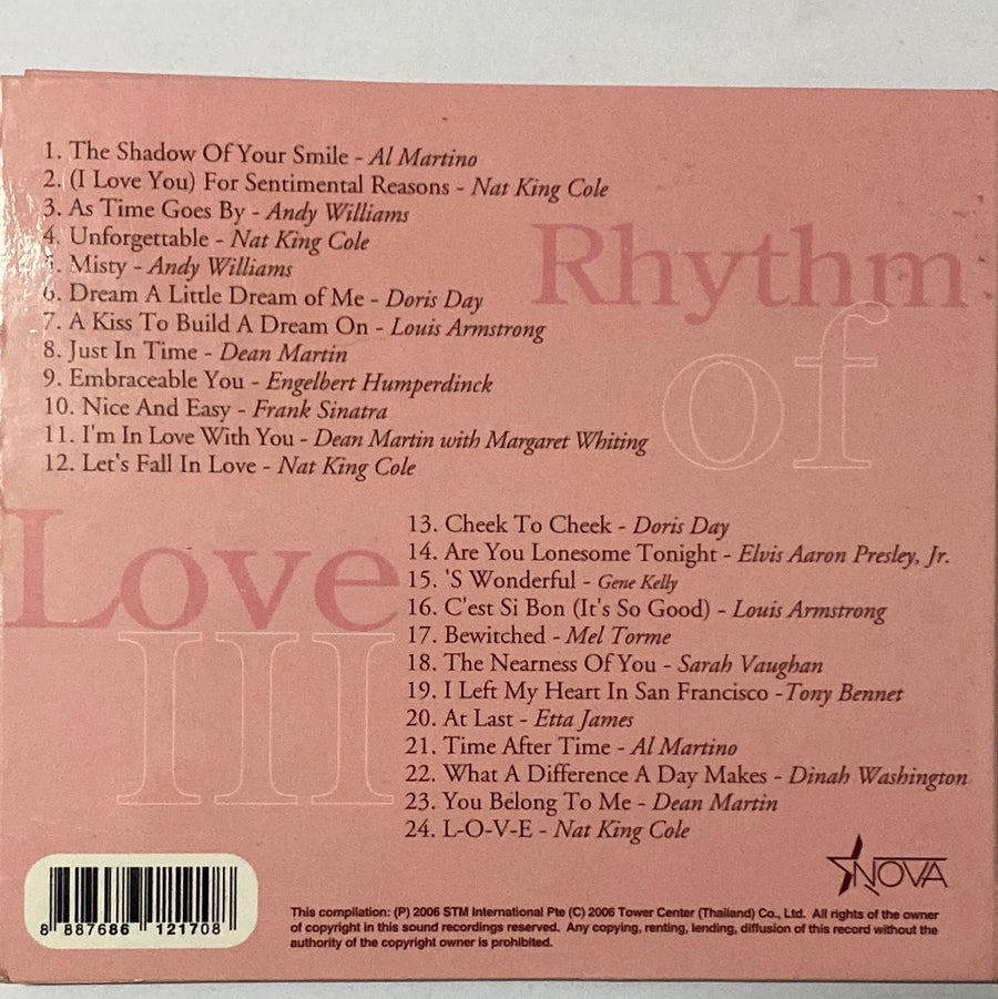 ซีดี Various - Rhythm Of Love III (CD) (VG)