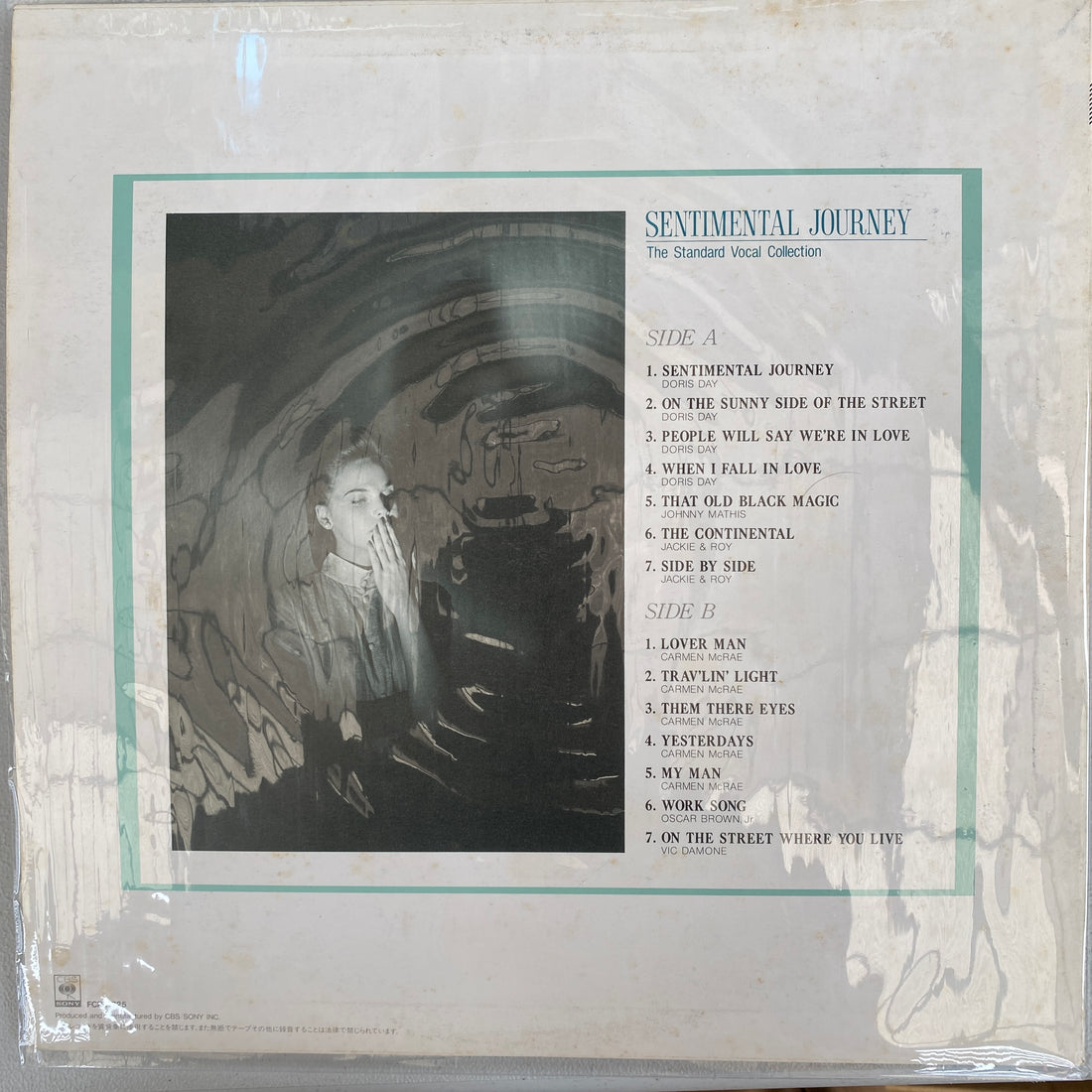 แผ่นเสียง Various - Sentimental Journey The Standard Vocal Collection Vinyl VG+
