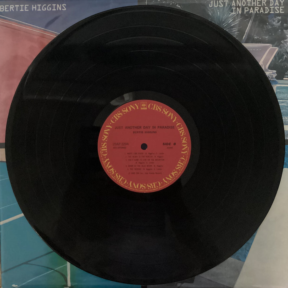 แผ่นเสียง Bertie Higgins - Just Another Day In Paradise Vinyl VG+