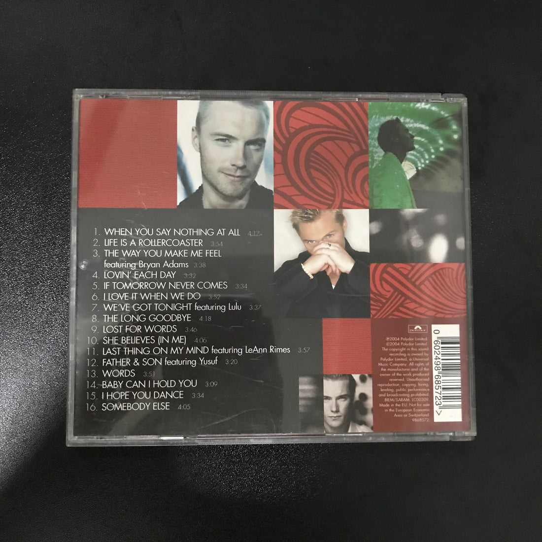 ซีดี Ronan Keating - 10 Years Of Hits CD VG+