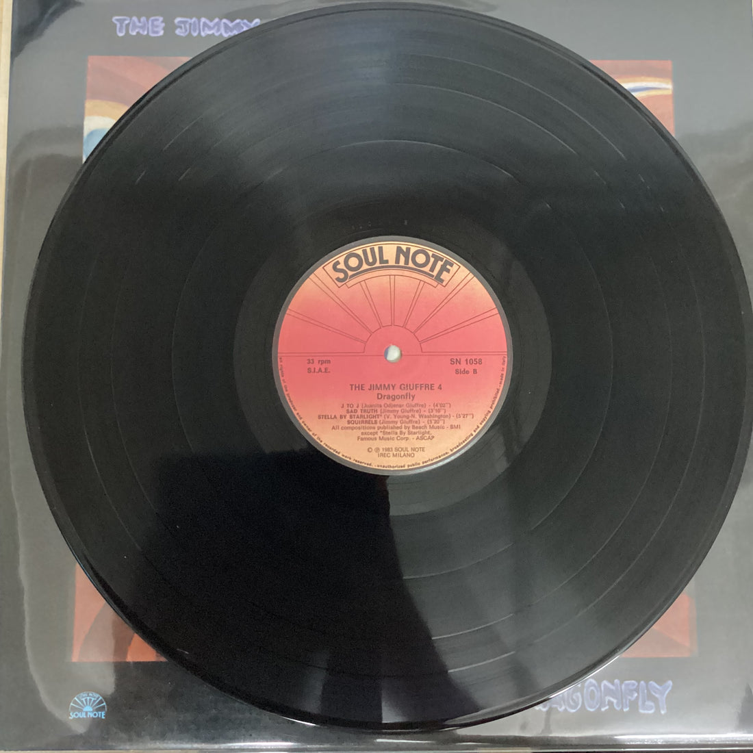 แผ่นเสียง The Jimmy Giuffre 4 - Dragonfly Vinyl VG+