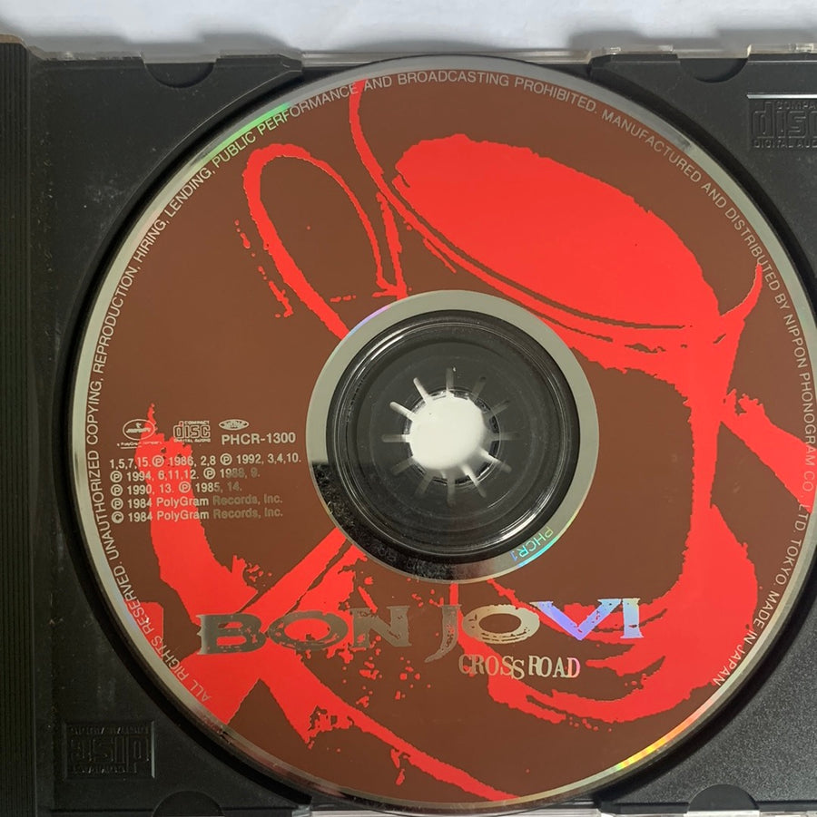 ซีดี Bon Jovi - Cross Road The Best Of Bon Jovi CD VG