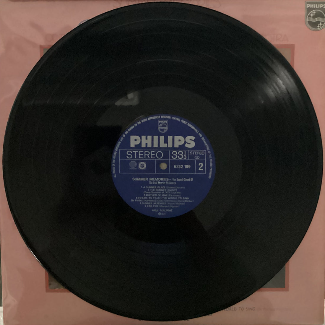 แผ่นเสียง Paul Mauriat And His Orchestra - Summer Memories - The Superb Sounds Of The Paul Mauriat Orchestra Vinyl VG+