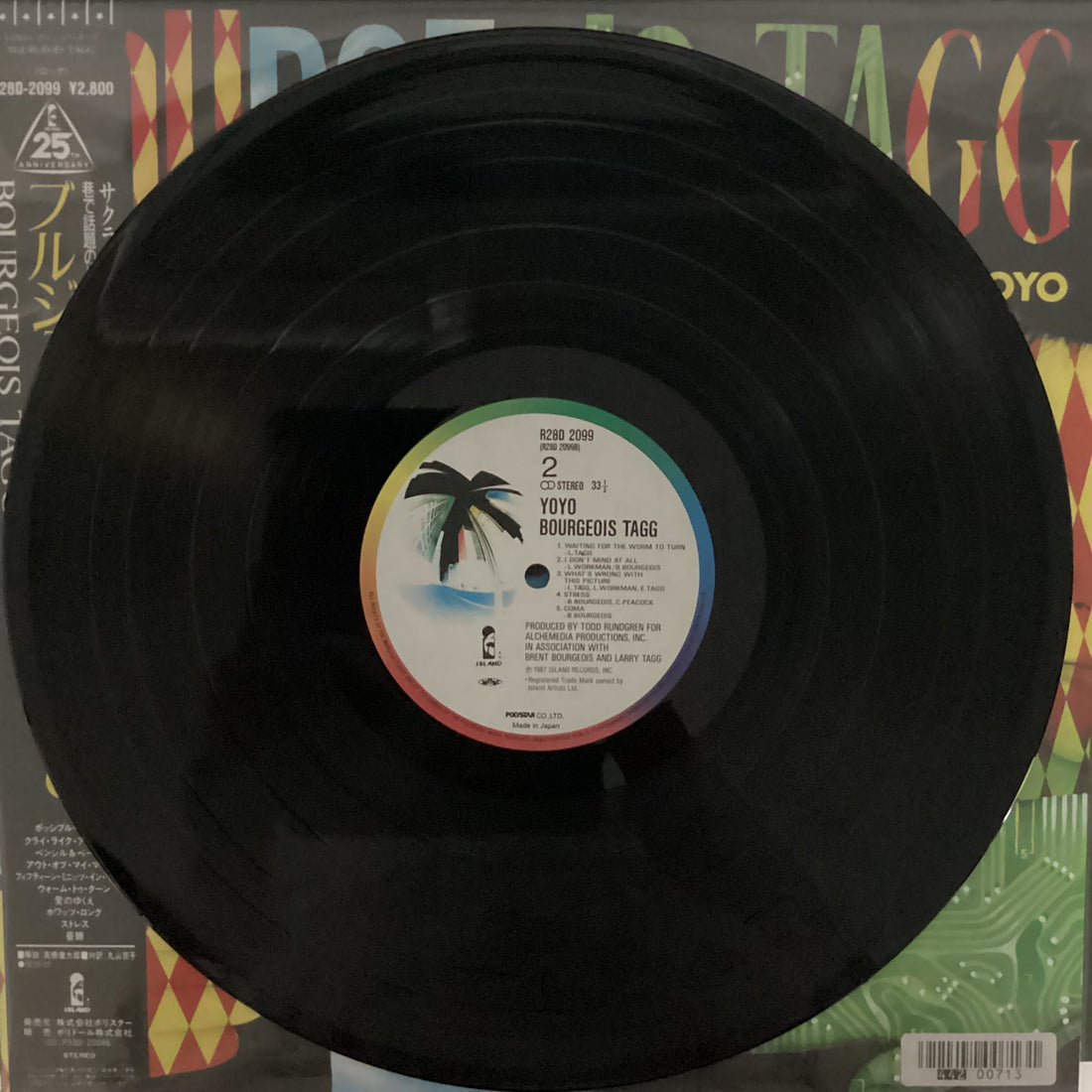 แผ่นเสียง Bourgeois Tagg - Yoyo Vinyl VG+