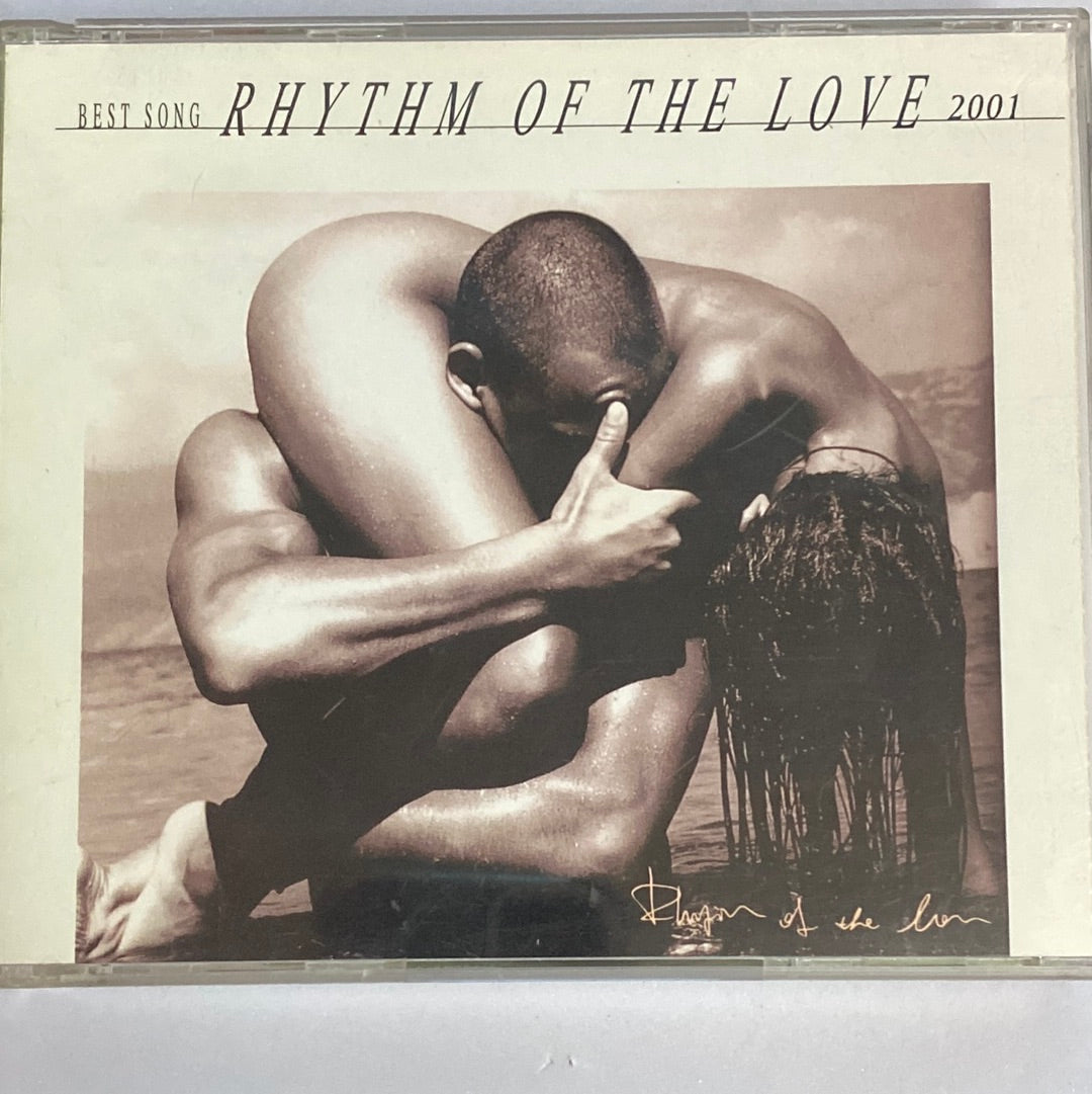 ซีดี Various - Best Song Rhythm Of The Love CD VG+ 2CDs แผ่นทอง