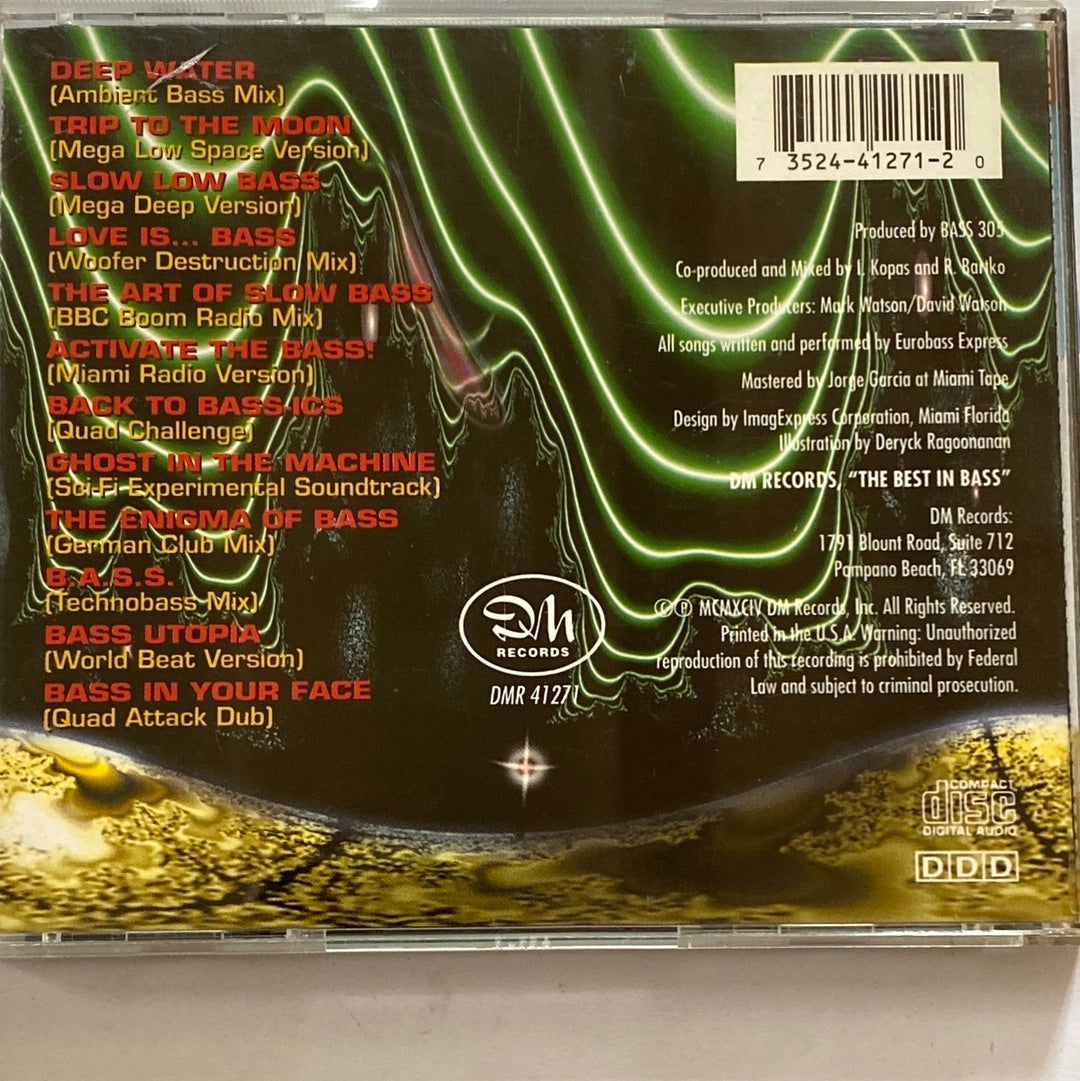 ซีดี Eurobass Express - Hypnotic Bass (CD) (VG+)