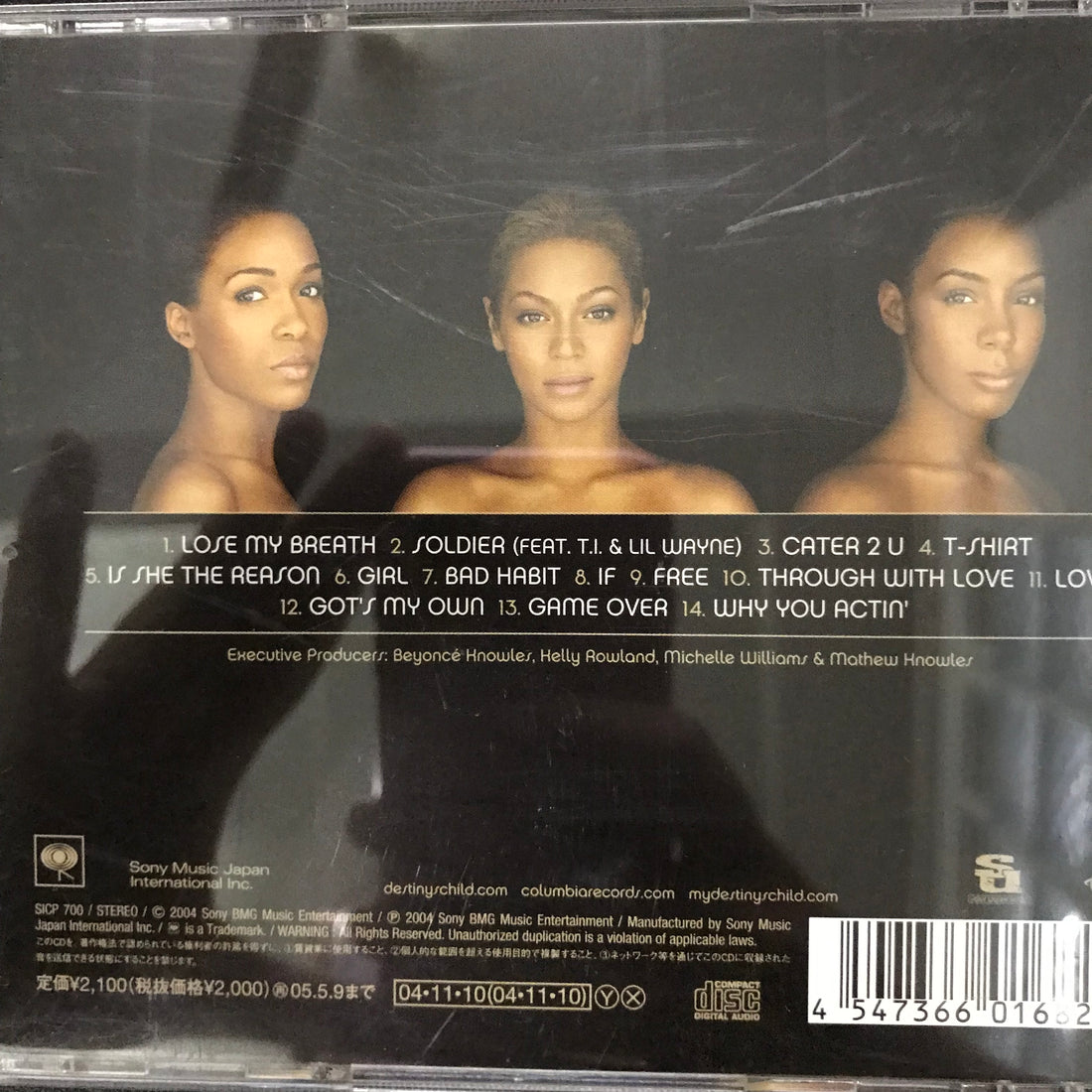 ซีดี Destiny's Child - Destiny Fulfilled CD VG+