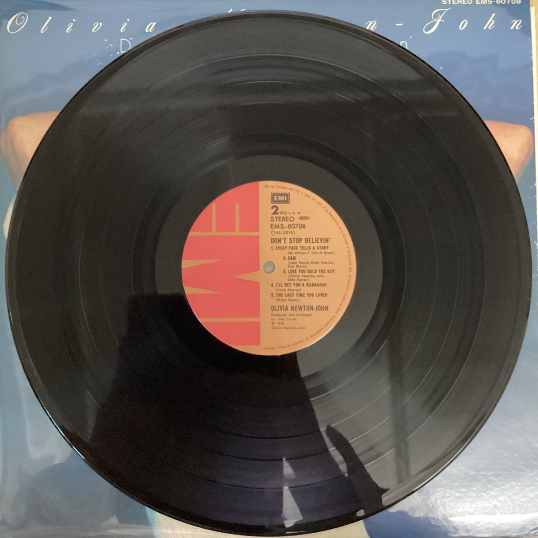 แผ่นเสียง Olivia Newton-John - Don't Stop Believin' Vinyl VG+