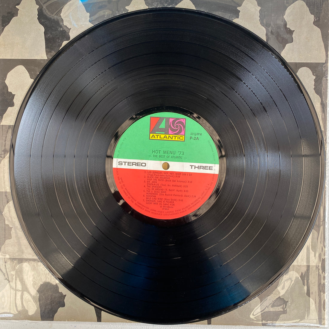 แผ่นเสียง Various - Hot Menu '73 -The Best Of Warner/Reprise/Atlantic 2LP Vinyl VG+