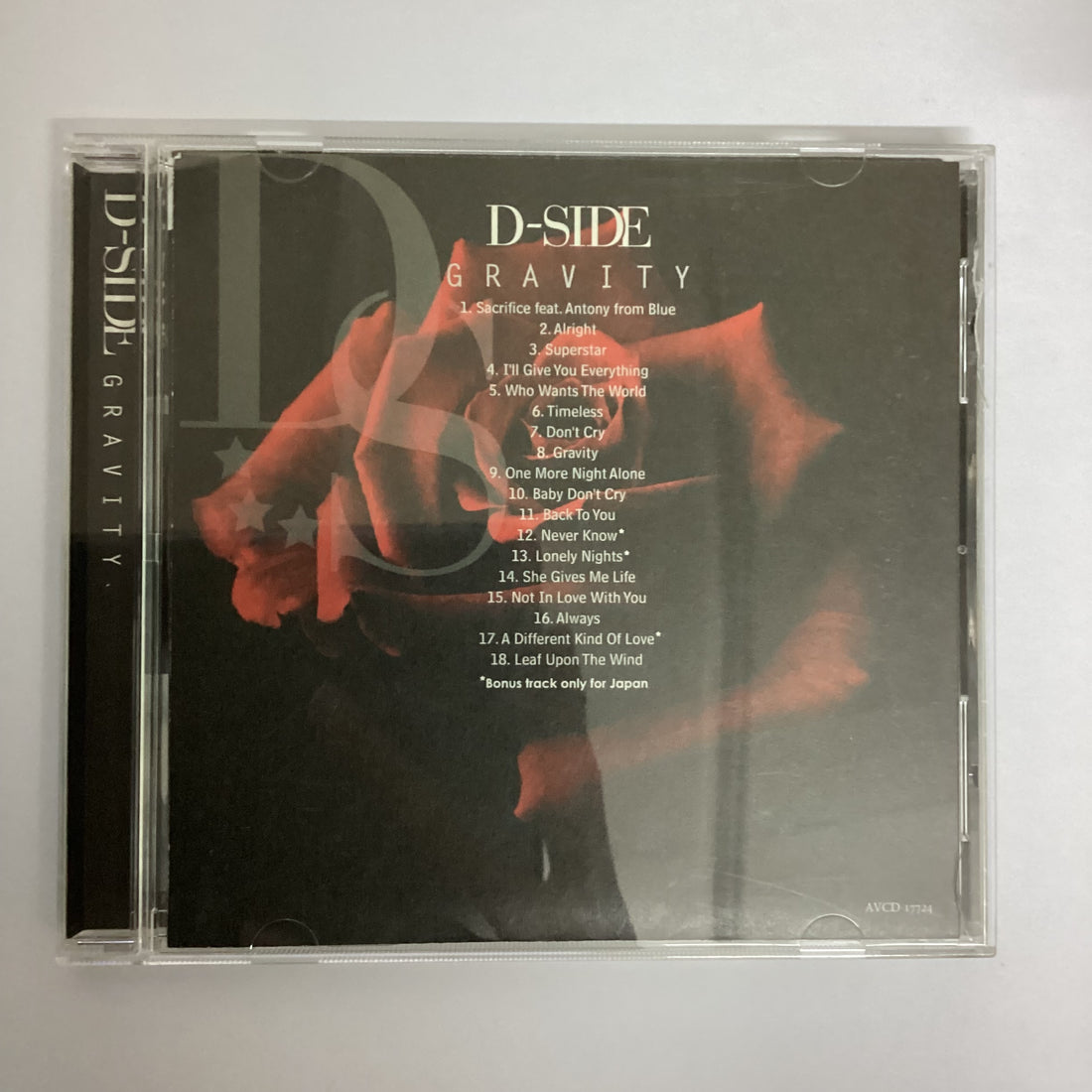 ซีดี D-Side - Gravity CD VG+