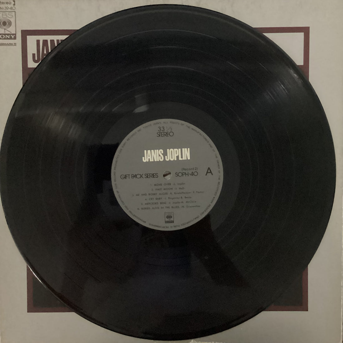 แผ่นเสียง Janis Joplin - Janis Joplin Vinyl VG+ 2LPs