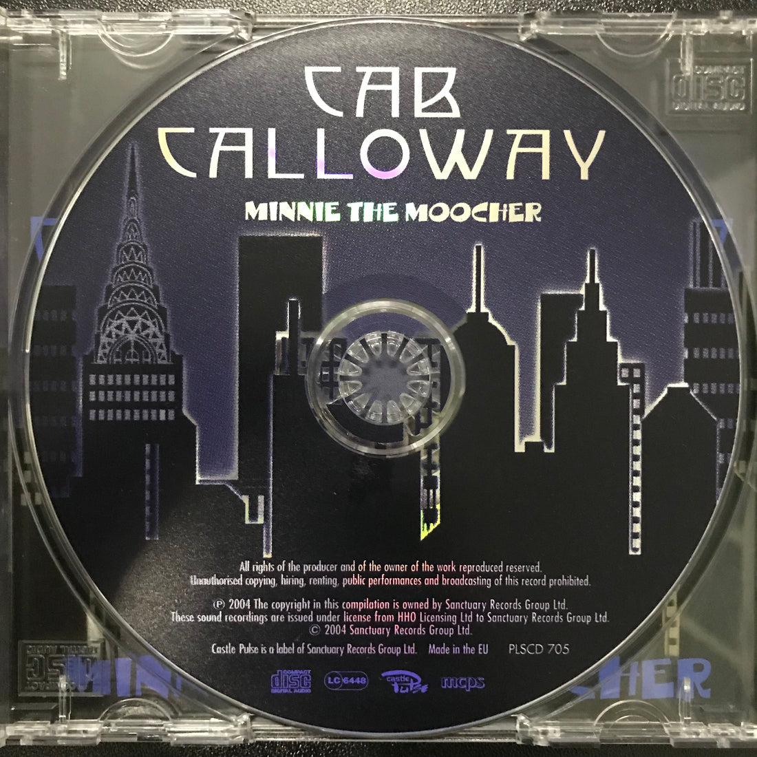 ซีดี Cab Calloway - Minnie The Moocher CD VG+