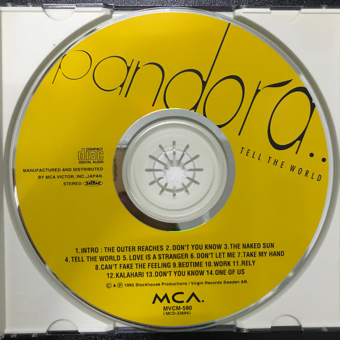ซีดี Pandora - Tell The World CD VG+
