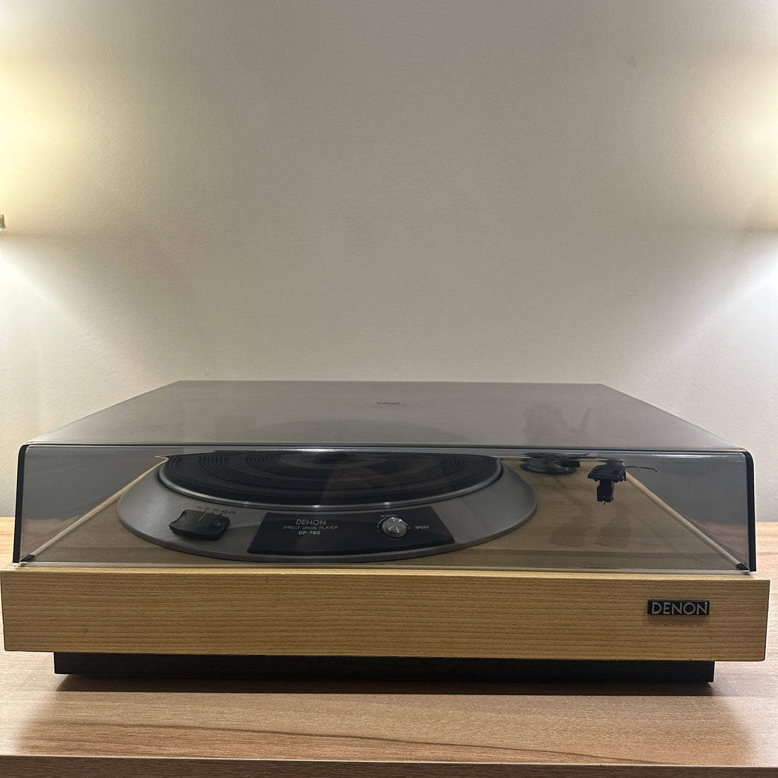 เครื่องเล่นแผ่นเสียง Denon DP-790 Manual Direct Drive Turntable (220V)