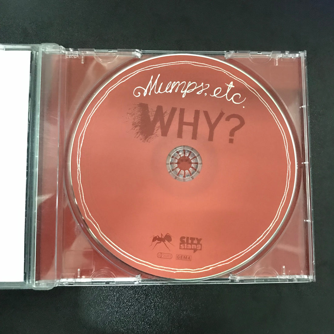 ซีดี Why? - Mumps, Etc. CD VG+