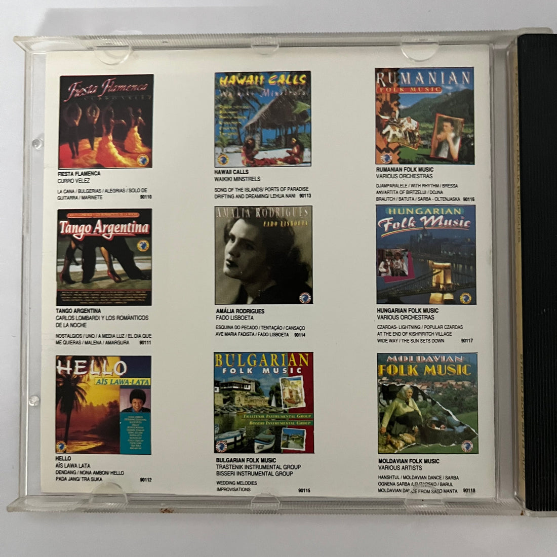 ซีดี Amália Rodrigues - Fado Lisboeta CD VG+