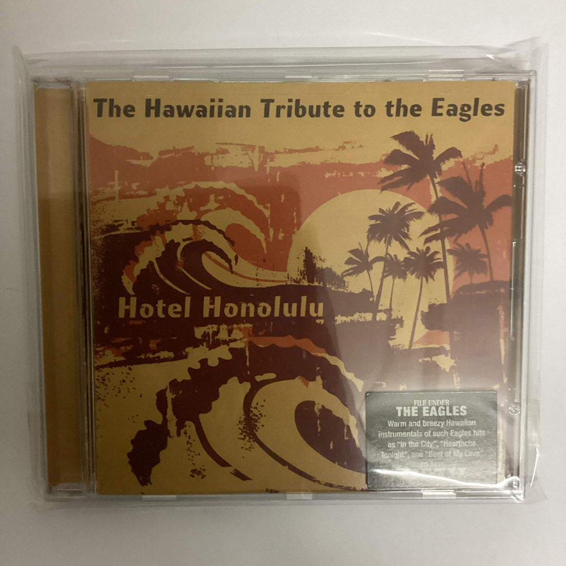 ซีดี Jim West and Greg Leisz - Hotel Honolulu - The Hawaiian Tribute To The Eagles CD VG+