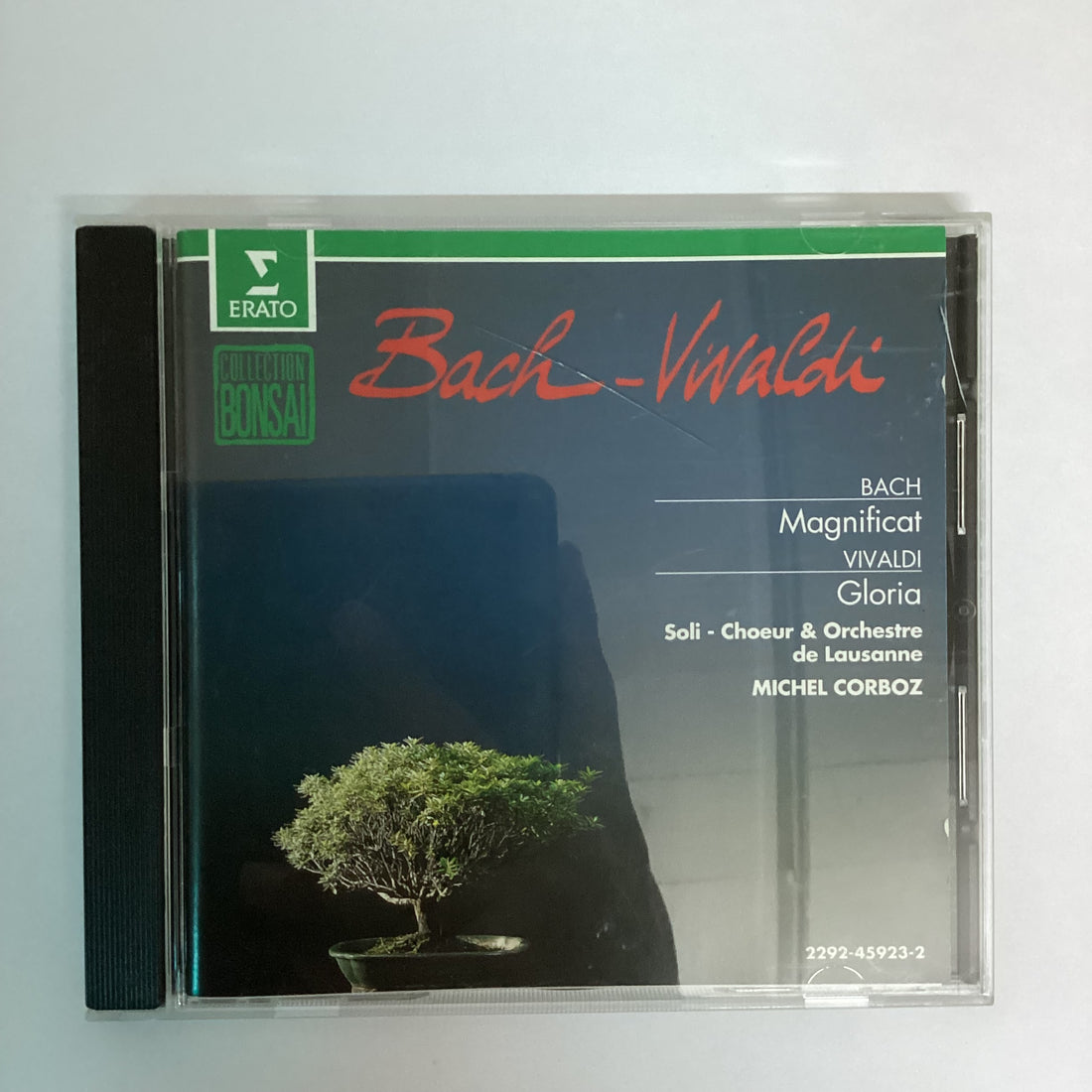 ซีดี Johann Sebastian Bach / Antonio Vivaldi - Michel Corboz - Magnificat / Gloria CD VG+