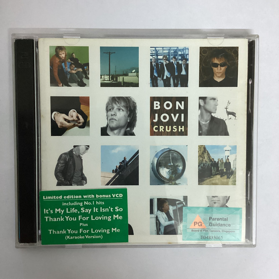 ซีดี Bon Jovi - Crush CD VG+ 1CD 1VCD
