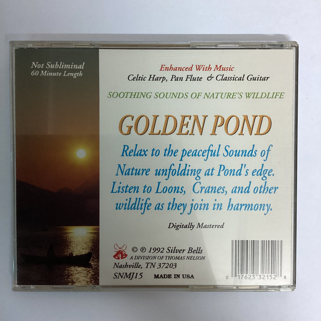 ซีดี Unknown Artist - Golden Pond CD VG+