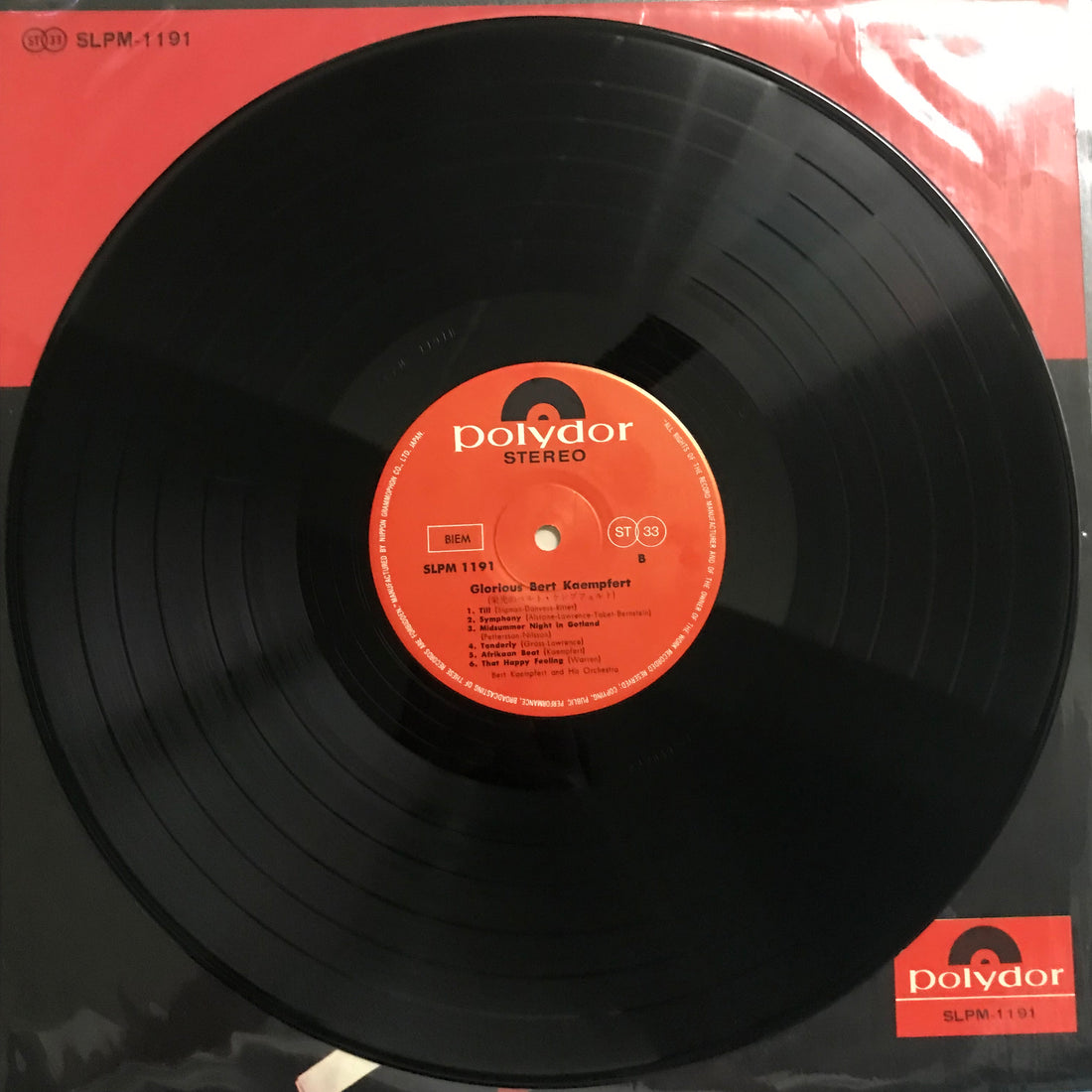 แผ่นเสียง Bert Kaempfert & His Orchestra - Glorious Vinyl VG+