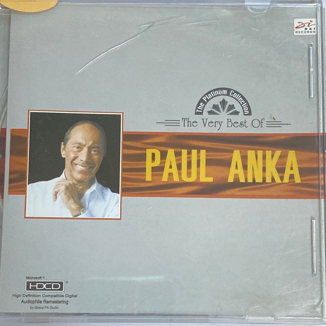 ซีดี Paul Anka - The Very Best Of Paul Anka The Platinum Collection (CD) (VG)