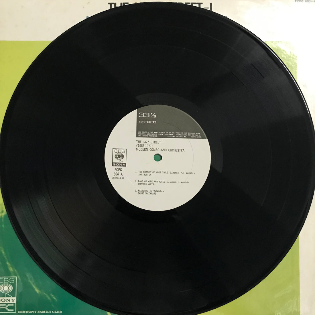 แผ่นเสียง Various - The Jazz Street 1 Modern Combo And Orchestra 2 Vinyl VG+