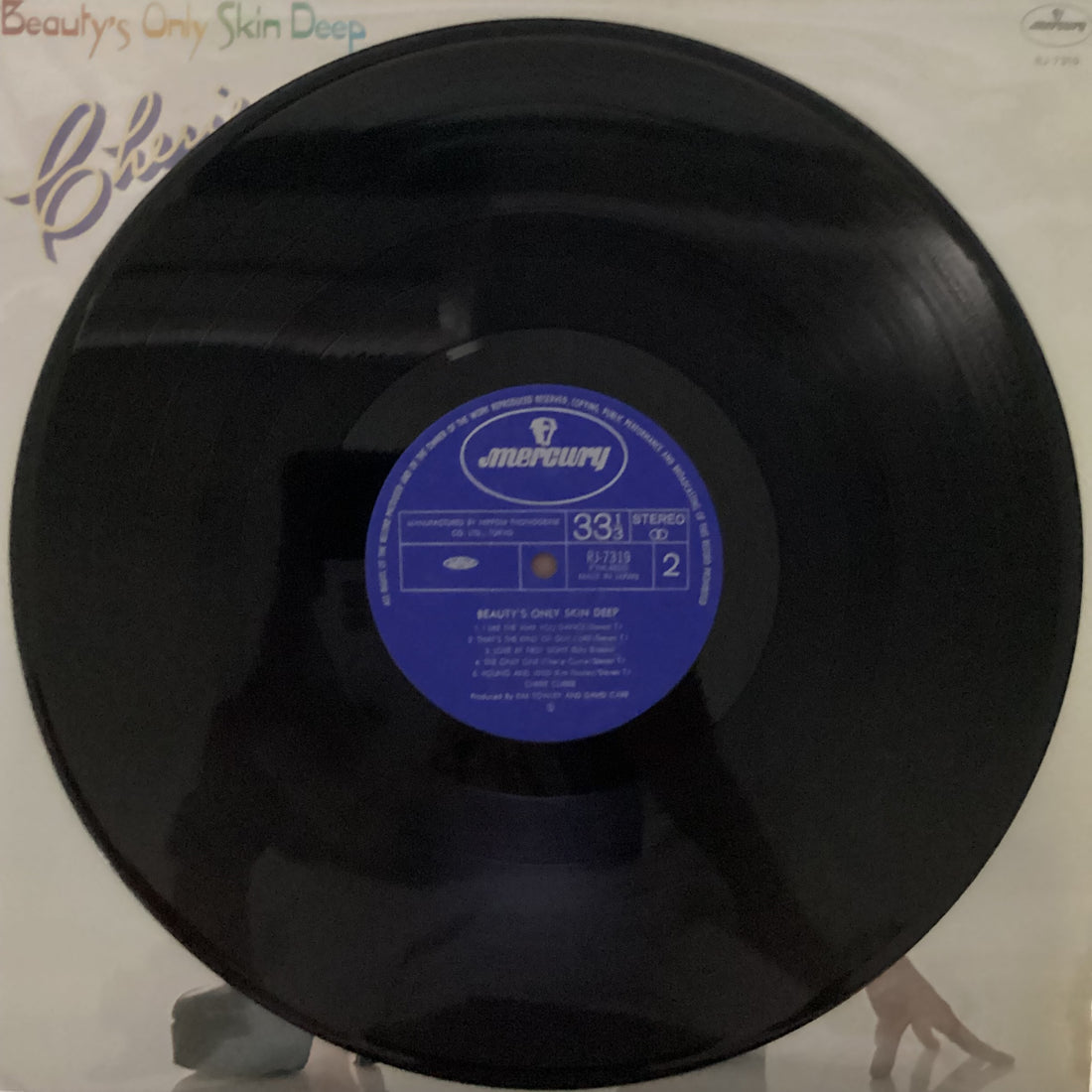 แผ่นเสียง Cherie Currie - Beauty's Only Skin Deep Vinyl VG+