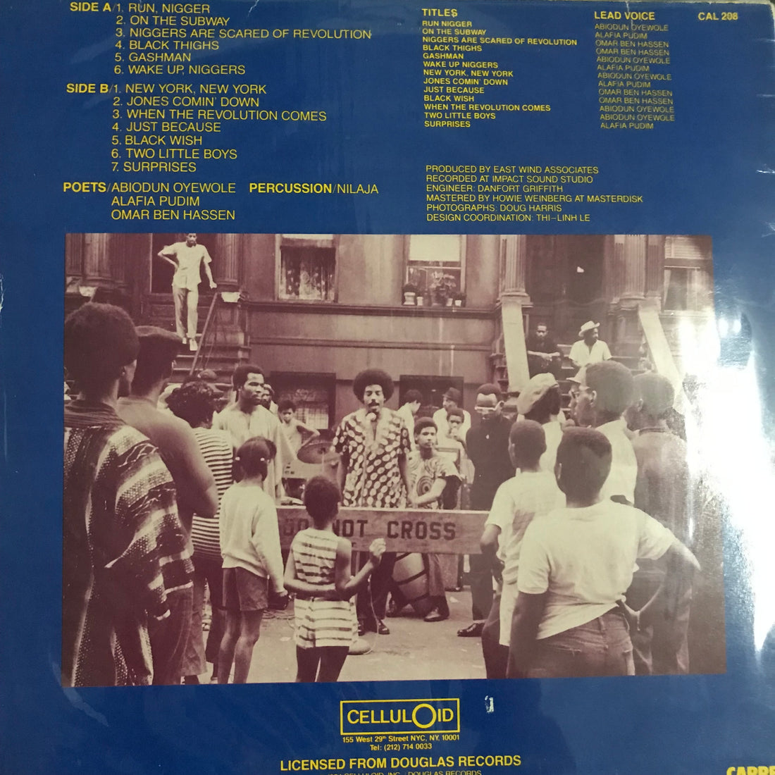 แผ่นเสียง The Last Poets - The Last Poets Vinyl VG+