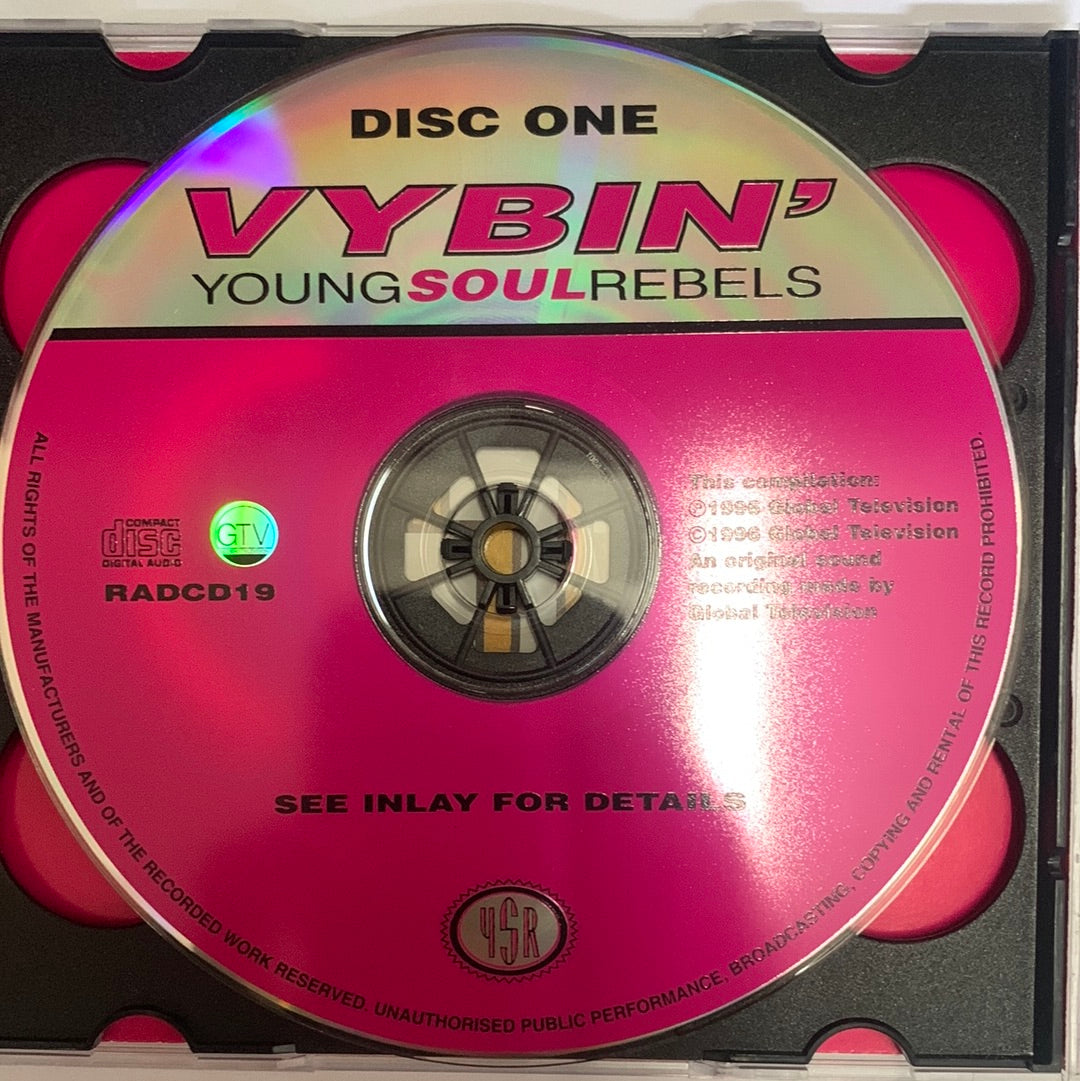 ซีดี Various - Vybin' - Young Soul Rebels (CD) (VG+)