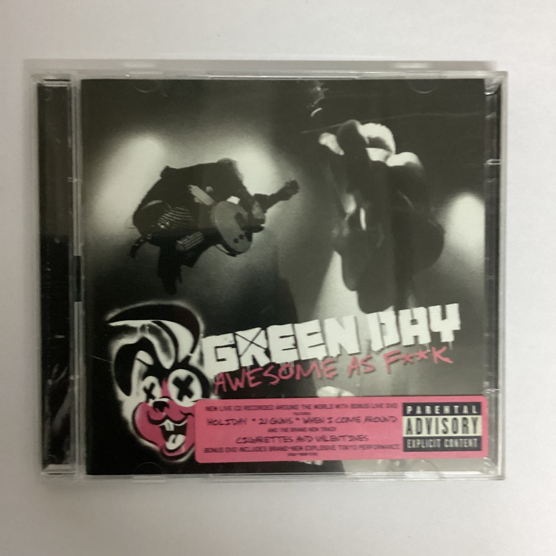 ซีดี Green Day - Awesome As F**k CD VG+ 1CD 1DVD