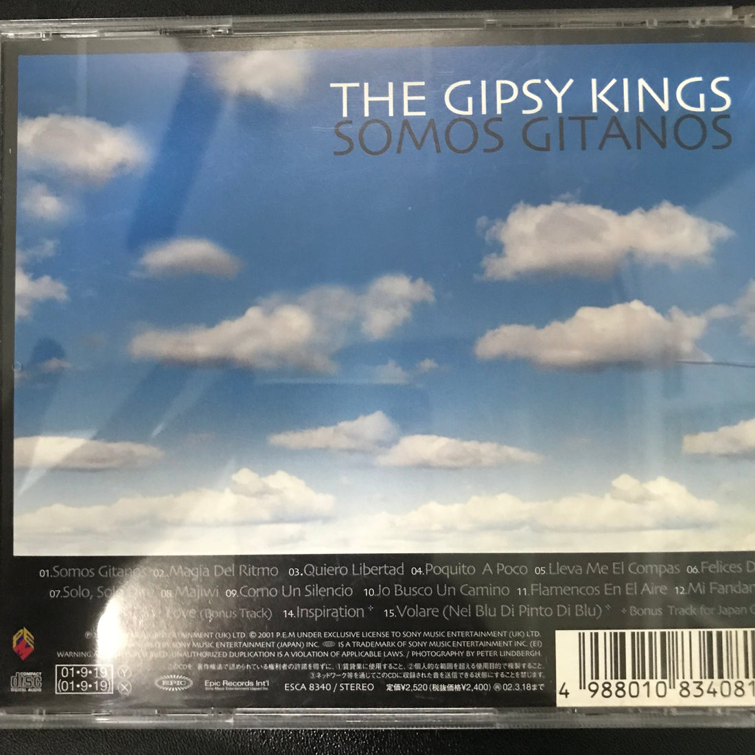 ซีดี Gipsy Kings / Gipsy Kings - Somos Gitanos = ソモス・ヒターノス CD VG+