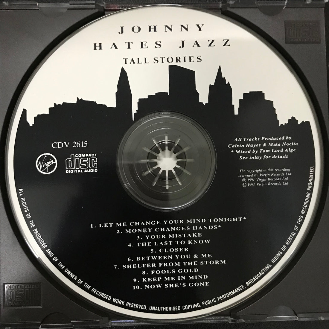 ซีดี Johnny Hates Jazz - Tall Stories CD VG+