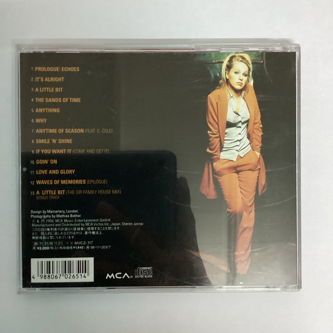 ซีดี Pandora - Changes CD VG+