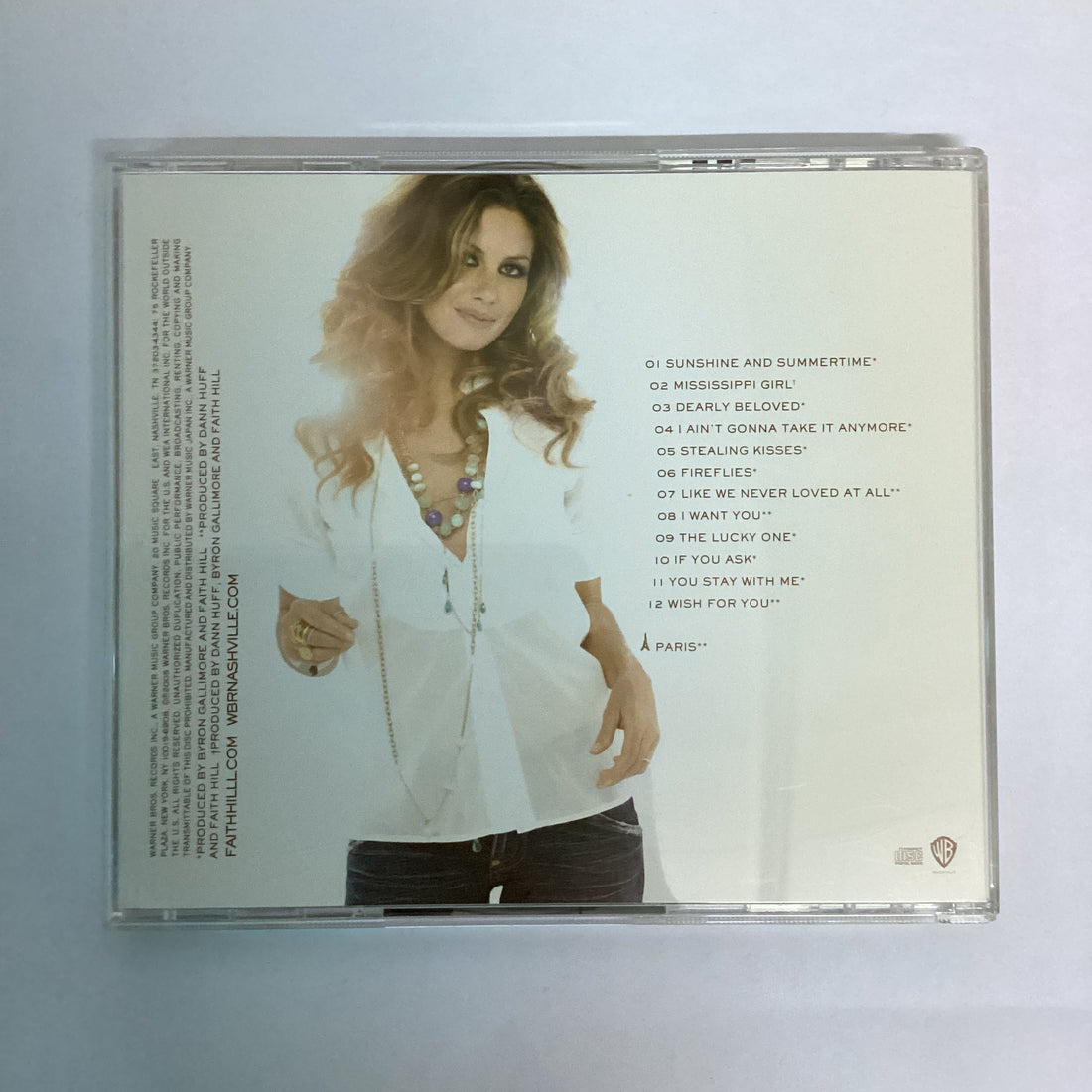 ซีดี Faith Hill - Fireflies CD VG+