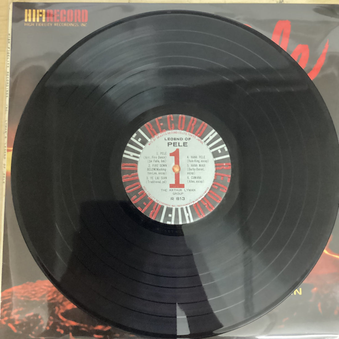 แผ่นเสียง Arthur Lyman - The Legend Of Pele Vinyl VG+