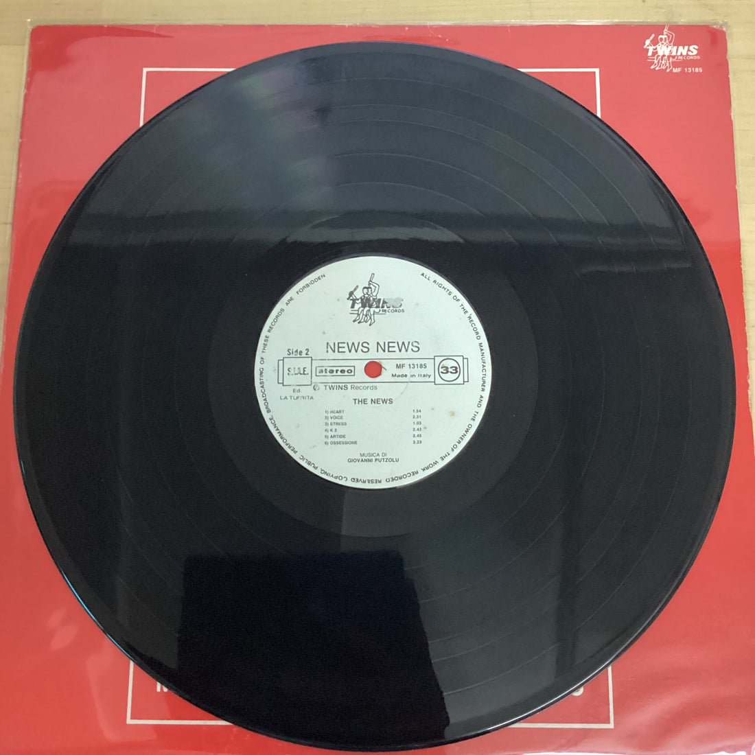 แผ่นเสียง The News - News - News Vinyl VG+
